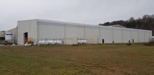 Enokapni nadstrešek 23 x 100m