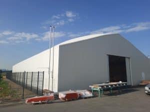Izolirana skladiščna hala s Termomembransko streho 20x40m