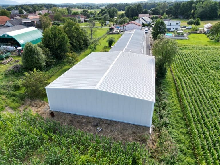 Lagerhalle aus Stahl 20 x 25 x 4.05m